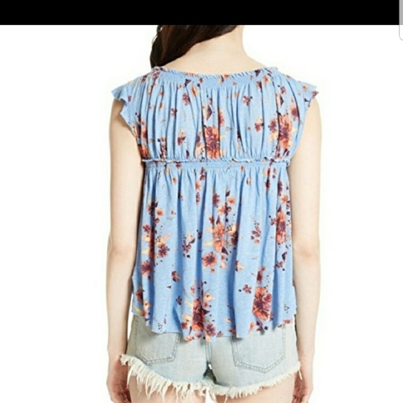 Free People Sam Off The Shoulder Top - Picture 2 of 6